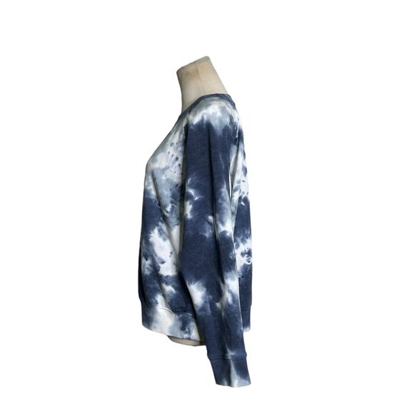 RicherPoorer blue white tie dye long sleeves sweatshirt size M - Picture 6 of 11